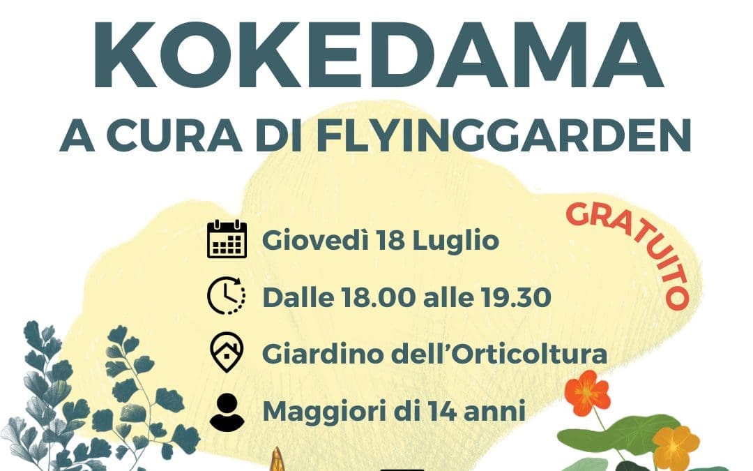 Corso in pillole di Kokedama